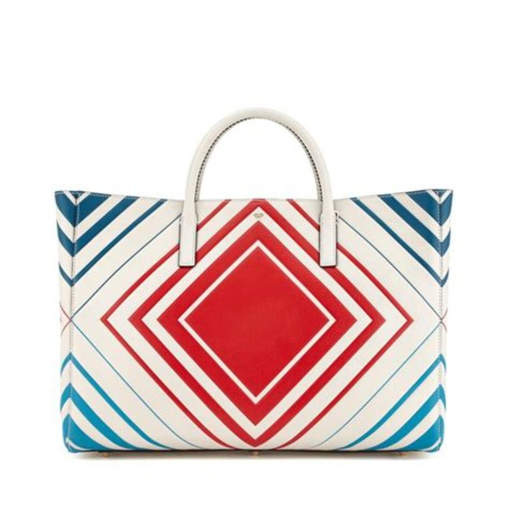 ANYA HINDMARCH Ebury Diamonds Featherweight Tote - Picture 4 of 16